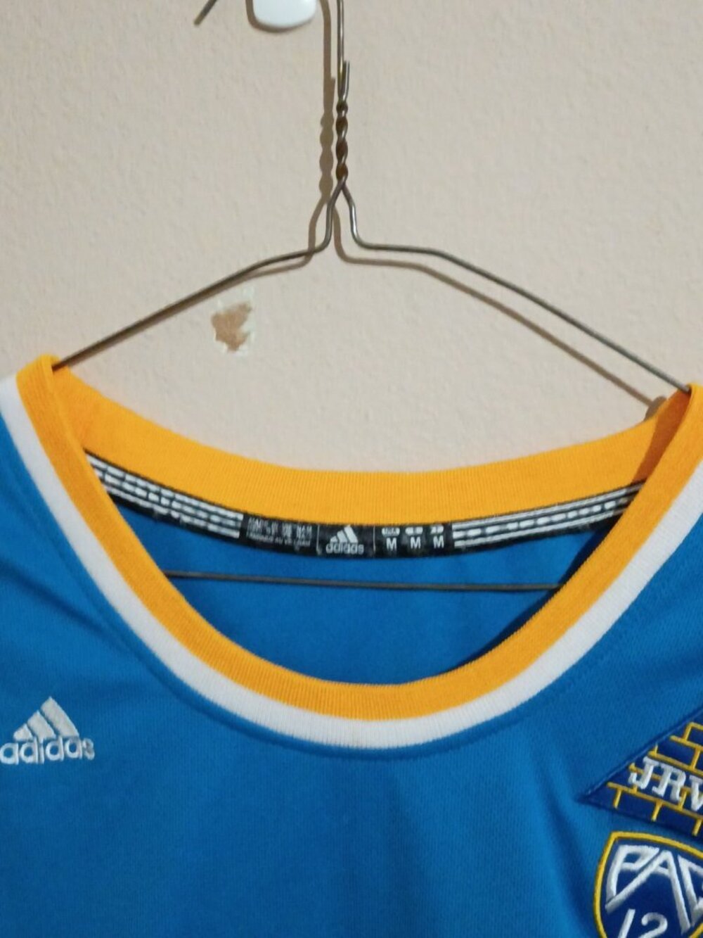 Adidas UCLA Bruins Basketball Jersey #2 - Mens Size Medium M - Lonzo Ball Blue - Picture 7 of 11